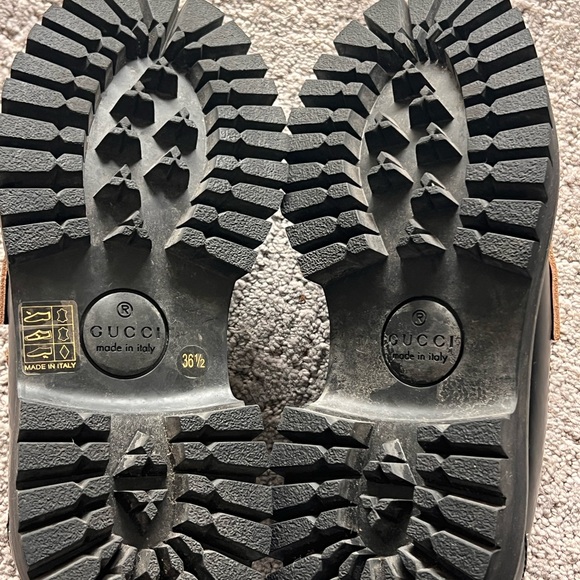 Gucci Black Rubber Sole loafers - Picture 4 of 9